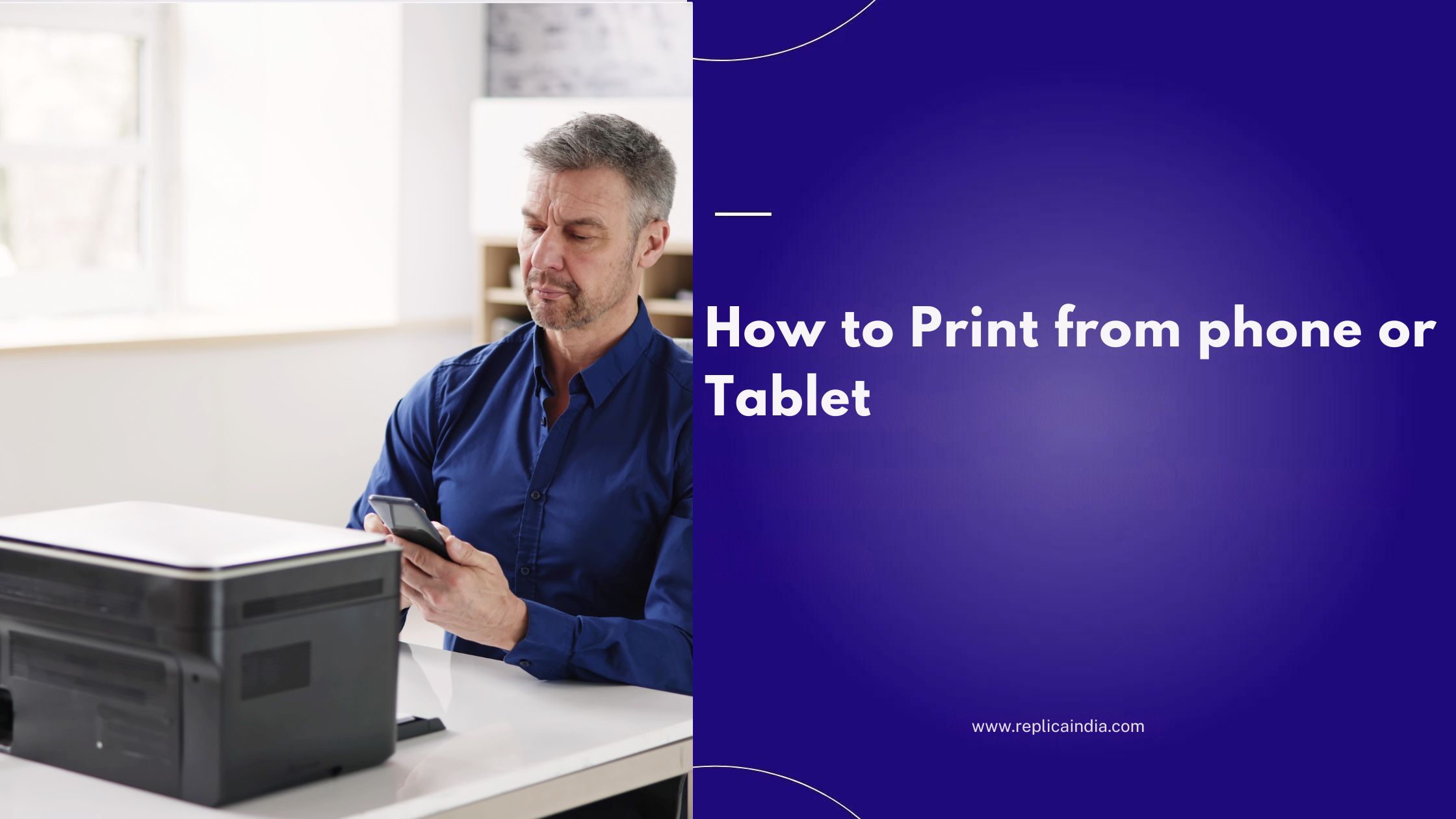 How to Print from phone or Tablet